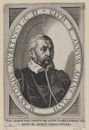 Bildnis des M Antonivs Mvretvs