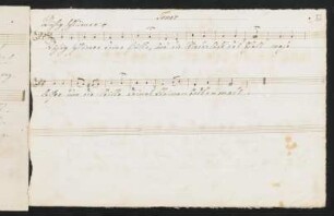 Ruhig schlumm're; F-Dur, Tenor