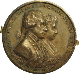 Prinz Maximilian von Sachsen - Auf seine Vermählung mit Prinzessin Carolina von Parma am 9. Mai 1792