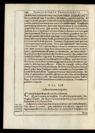 Cap. CIX. Collatio locorum Scripturae.