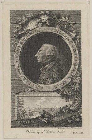 Bildnis des Fridericus II., Borussia Rex