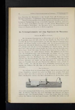 Der Indikator.