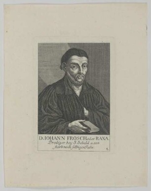 Bildnis des Iohann Frosch