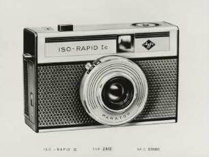Kamera "Iso Rapid IC Typ 2412" der Agfa-Gevaert-Aktiengesellschaft