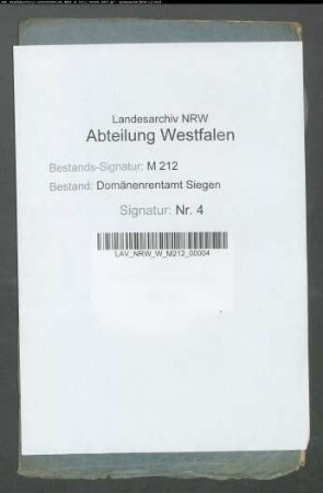 Nachweise der Domänen-Gefälle