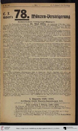 [21. Mai 1924] (Katalog Nr. 78)