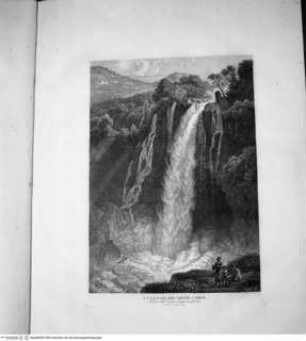 Collezione di Vedute di Tivoli ed altri dintorni di Roma, La Cascata del Velino a Terni