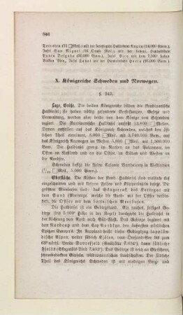 X. Königreich Schweden und Norwegen