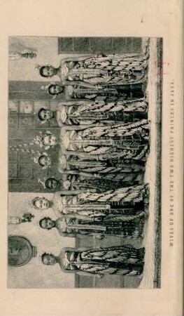Wives of one of the two highest princes in Java