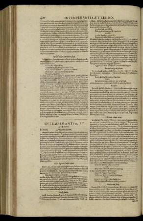 Intemperantia Et Libido. - Juventa.