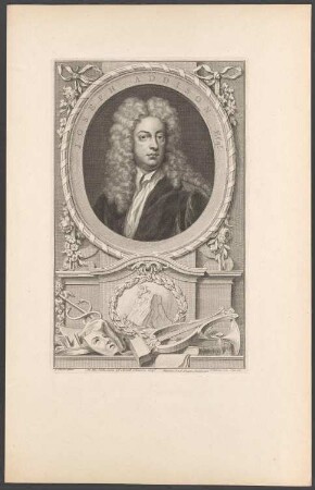 Porträt Joseph Addison (1672-1719)