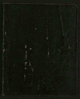 Notizbuch mit handschriftlichen Aufzeichnungen
