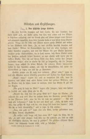 Märchen und Erzählungen