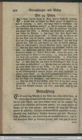 Der 94. Psalm