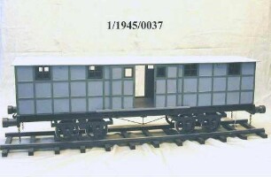 Güterwagen des "SAXONIA"-Zugs, Modell 1:10