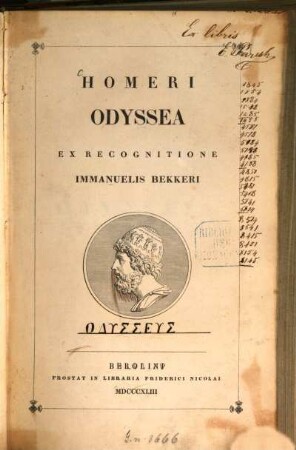 Homeri Odyssea