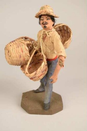 Genrefigur "Mann mit Körben"
