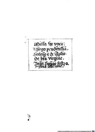 20 Sacred songs - BSB Mus.ms. 31 : [without title]