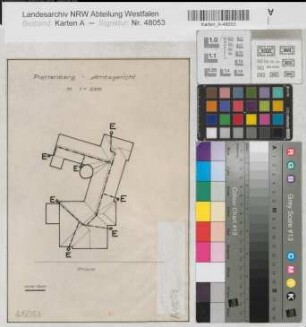 Plettenberg, Amtsgericht, unter Dach, Lageplan