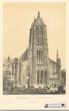 Façade de la Cathédrale d'Ulm