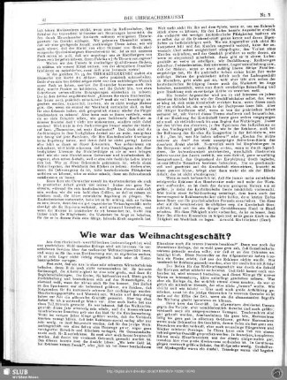 Wie war das Weihnachtsgeschäft?