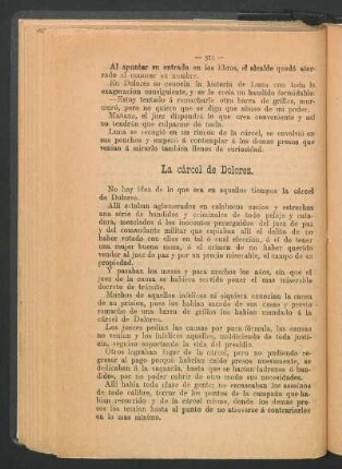 La cárcel de Dolores.