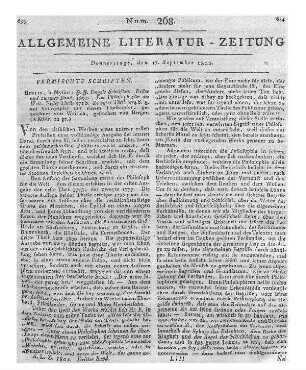 Engel, J. J.: Schriften. Bd. 1-2. Der Philosoph für die Welt. Berlin: Mylius 1801