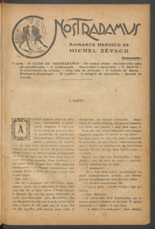 Nostradamus : Romance heróico