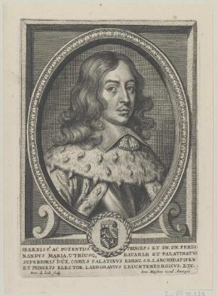 Bildnis des Ferdinandvs Maria von Bayern