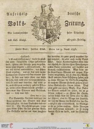 Zweiter Band. Zwölftes Stück