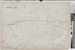 Oberheuslingen (Freudenberg), Niederheuslingen (Freudenberg), Separation Ober- und Niederheuslingen, Urkarte 2 Oberheuslingen Flur 7