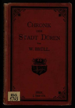 Chronik der Stadt Düren
