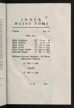 LI-LIV, Index Hujus Tomi