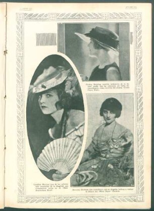 Violeta Heming. - Catalina Martyn. - Dorotea Dickson