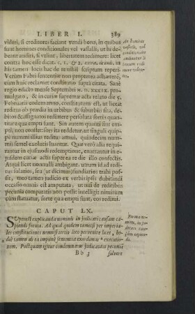 Caput LX. - LXV.