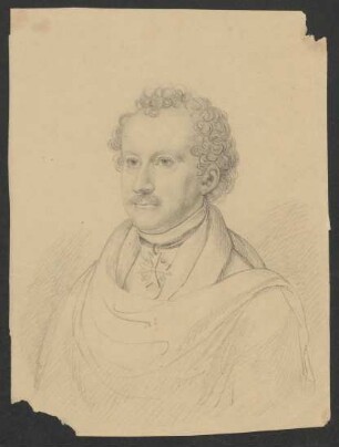 [Bildnis Friedrich Baron de la Motte Fouqué]