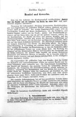 Handel und Gewerbe