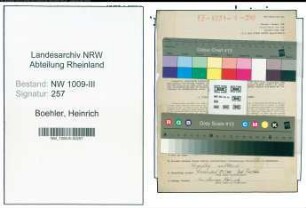 Entnazifizierung Heinrich Boehler , geb. 12.10.1895 (Landarbeiter)