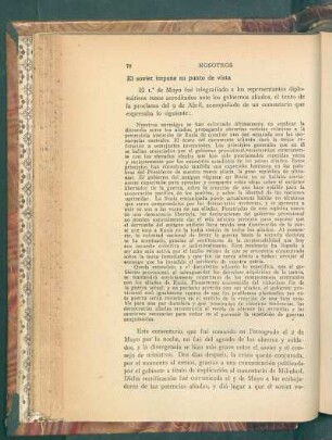 El soviet impone su punto de vista