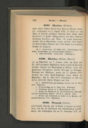 4237. Walther (Wilhelm)