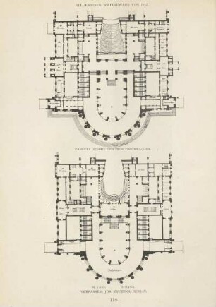 Parkett in Höhe der Prosceniums-Logen ; I. Rang