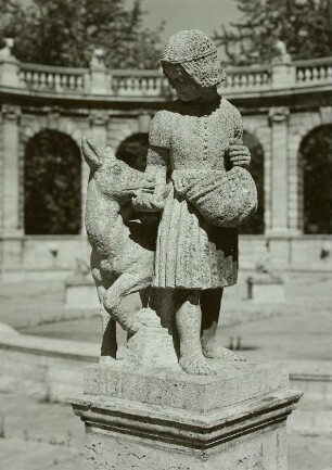 Märchenbrunnen: Brüderlein und Schwesterlein