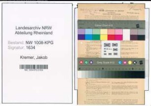 Entnazifizierung Jakob Kremer , geb. 23.03.1905 (Walzendreher)