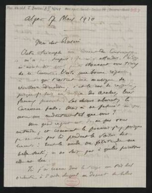 Brief an Ferruccio Busoni : 17.03.1920