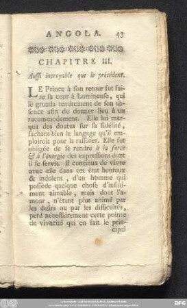 Chapitre III. Aussi incroyable que le précédent.