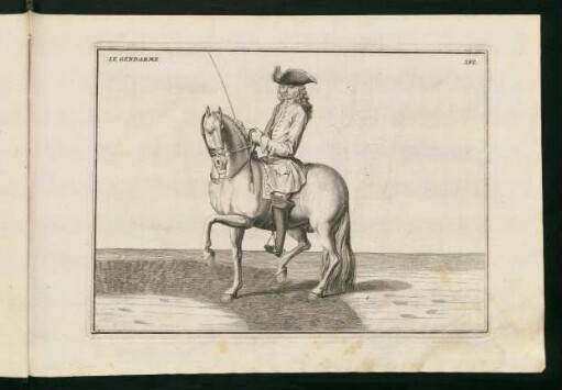 Illustration: XVI. Le Gendarme.