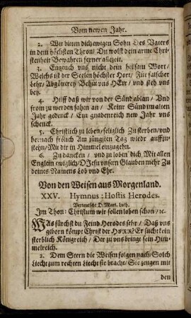 Von den Weisen aus Morgenland.