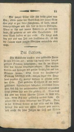 Das Eichhorn