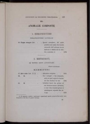 II. Anomalie Composte