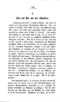 Dies und Das aus dem Schulleben